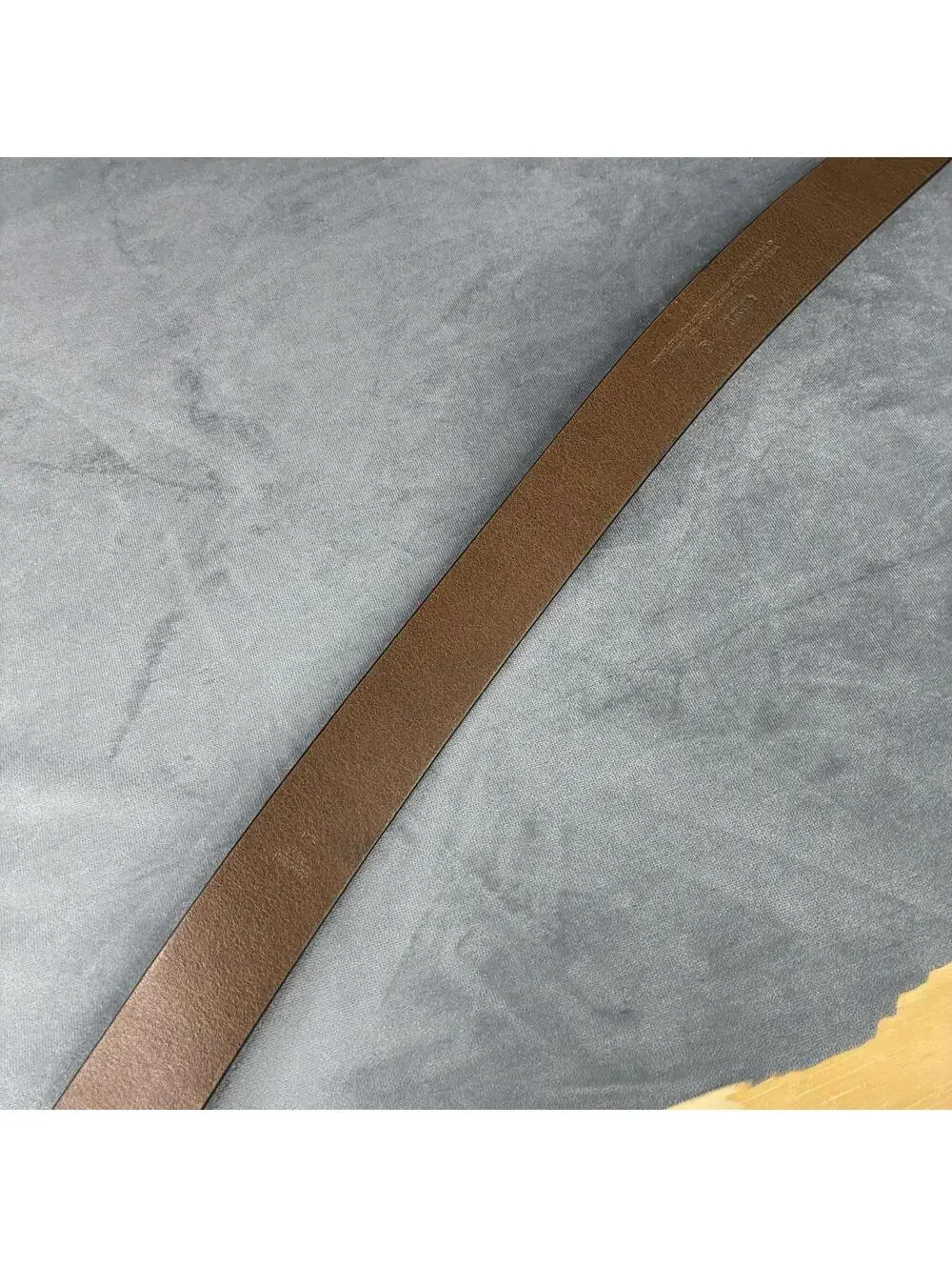 Coach Brown Leather Belt Medium M Fits 35 Silver Tone Buckle Classic - Picture 9 of 14